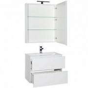 Комплект мебели для ванной Aquanet Алвита 70 184620 подвесной Белый-4