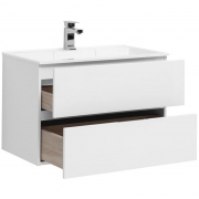 Комплект мебели для ванной Aquanet Алвита 80 237347 подвесной Белый-1
