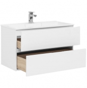 Комплект мебели для ванной Aquanet Алвита 90 237349 подвесной Белый-4