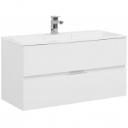 Комплект мебели для ванной Aquanet Алвита 100 237360 подвесной Белый-1