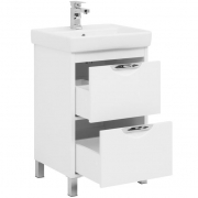 Комплект мебели для ванной Aquanet Гретта 55 239424 Белый-4