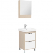 Комплект мебели для ванной Aquanet Гретта 55 239425 Светлый дуб-5