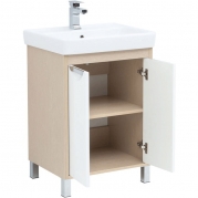 Комплект мебели для ванной Aquanet Гретта 60 239426 Светлый дуб-4