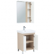 Комплект мебели для ванной Aquanet Гретта 60 239426 Светлый дуб-6