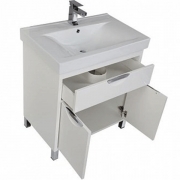 Комплект мебели для ванной Aquanet Гретта 75 209976 Белый-4