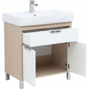 Комплект мебели для ванной Aquanet Гретта 80 239432 Светлый дуб-4