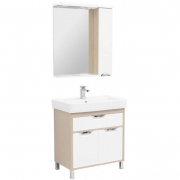 Комплект мебели для ванной Aquanet Гретта 80 239432 Светлый дуб-5