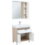 Комплект мебели для ванной Aquanet Гретта 80 239432 Светлый дуб-6