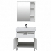 Комплект мебели для ванной Aquanet Гретта 80 239433 Белый-4