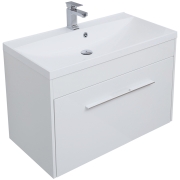 Комплект мебели для ванной Aquanet Августа 90 225243 подвесной Белый-1