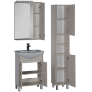 Комплект мебели для ванной Aquanet Донна 60 169043 Белый дуб-6