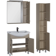 Комплект мебели для ванной Aquanet Донна 80 168933 Светлый дуб-6