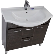 Комплект мебели для ванной Aquanet Донна 90 169193 Венге-1