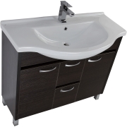 Комплект мебели для ванной Aquanet Донна 100 169195 Венге-1