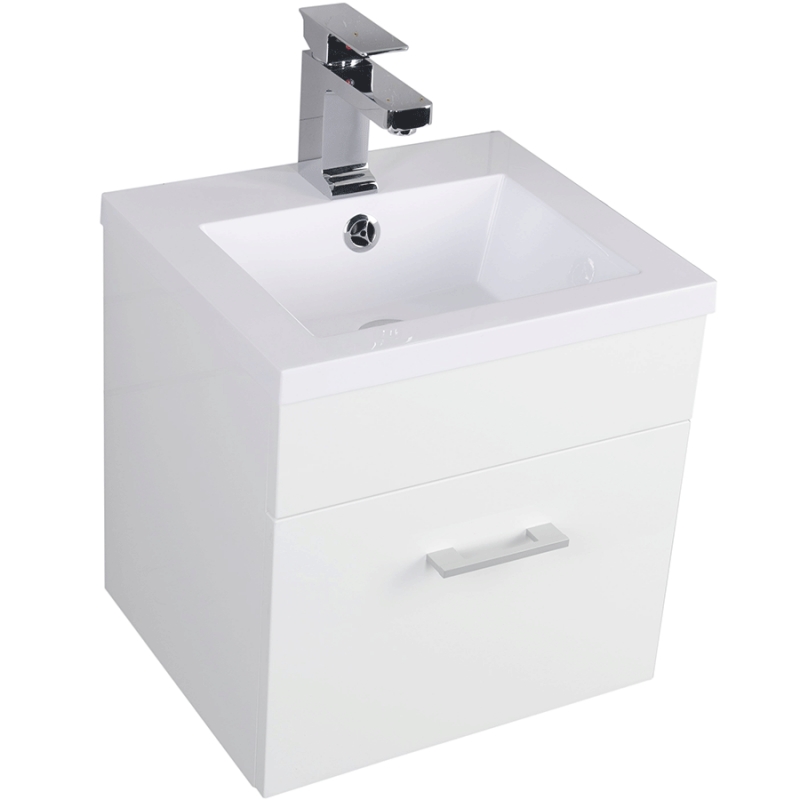 Комплект мебели для ванной Aquanet Нота 50 231066 подвесной Белый - фото 1