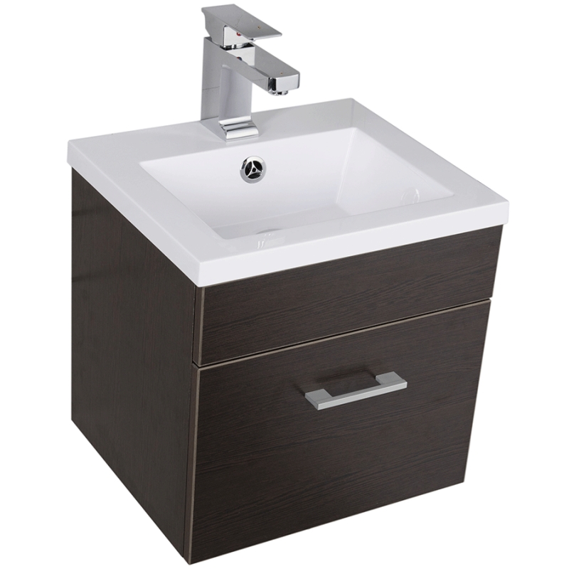 Комплект мебели для ванной Aquanet Нота 50 231067 подвесной Венге - фото 1