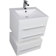 Комплект мебели для ванной Aquanet Нота 58 230291 подвесной Белый-1