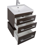 Комплект мебели для ванной Aquanet Нота 58 230292 подвесной Венге-4