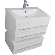 Комплект мебели для ванной Aquanet Нота 75 231060 подвесной Белый глянец-1