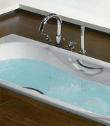 Чугунная ванна Roca Malibu 170x70 2333G0000 с отверстиями для ручек с антискользящим покрытием-4