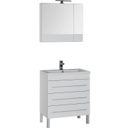 Комплект мебели для ванной Aquanet Верона 75 231040 Белый-5