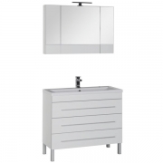 Комплект мебели для ванной Aquanet Верона 100 230322 Белый-5