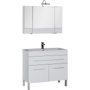 Комплект мебели для ванной Aquanet Верона 100 230320 Белый-5