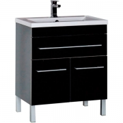 Комплект мебели для ванной Aquanet Верона 75 231038 Черный-1
