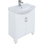 Комплект мебели для ванной Aquanet Валенса 65 240419 Белый матовый-1