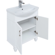 Комплект мебели для ванной Aquanet Валенса 65 240419 Белый матовый-4