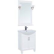 Комплект мебели для ванной Aquanet Валенса 65 240419 Белый матовый-5