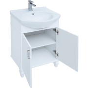 Комплект мебели для ванной Aquanet Валенса 75 240420 Белый матовый-4