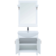 Комплект мебели для ванной Aquanet Валенса 75 240420 Белый матовый-6