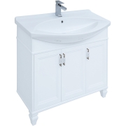 Комплект мебели для ванной Aquanet Валенса 105 249603 Белый матовый-1