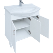 Комплект мебели для ванной Aquanet Валенса 105 249603 Белый матовый-4