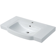 Комплект мебели для ванной Aquanet Паола 90 186391 Белый Серебро-3
