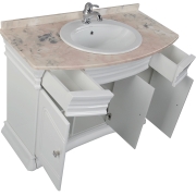 Комплект мебели для ванной Aquanet Греция 110 172505 Белый-1