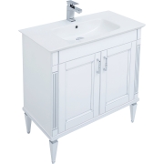 Комплект мебели для ванной Aquanet Селена 90 233126 Белый Серебро-2