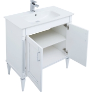 Комплект мебели для ванной Aquanet Селена 90 233126 Белый Серебро-4