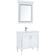 Комплект мебели для ванной Aquanet Селена 90 233126 Белый Серебро-5