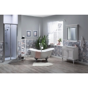 Комплект мебели для ванной Aquanet Селена 90 233126 Белый Серебро-10