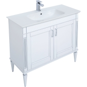 Комплект мебели для ванной Aquanet Селена 105 233125 Белый Серебро-1