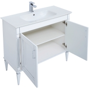 Комплект мебели для ванной Aquanet Селена 105 233125 Белый Серебро-4
