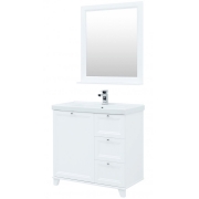 Комплект мебели для ванной Aquanet Амели 90 242344 Белый