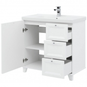 Комплект мебели для ванной Aquanet Амели 90 242343 Белый-4