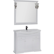 Комплект мебели для ванной Aquanet Лагуна 105 203778 Белый-4