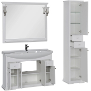 Комплект мебели для ванной Aquanet Лагуна 120 175443 Белый-6