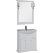 Комплект мебели для ванной Aquanet Лагуна 75 175444 Белый-5
