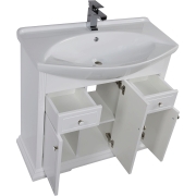 Комплект мебели для ванной Aquanet Лагуна 85 203779 Белый-4