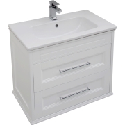 Комплект мебели для ванной Aquanet Бостон 80 210630 подвесной Белый матовый-1